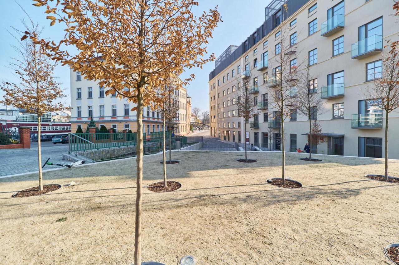 Eleganckie Studia Wyspa Slodowa By Noclegi Renters Breslavia Exterior foto