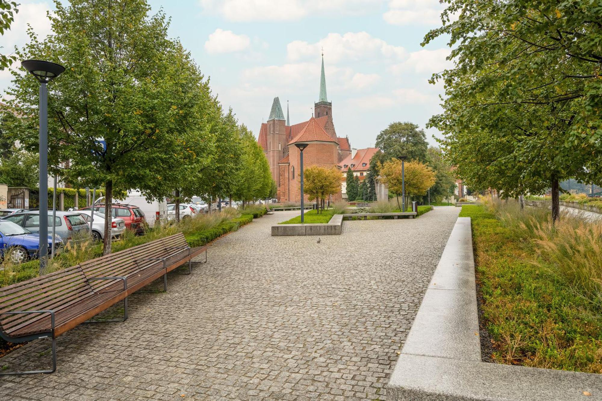 Eleganckie Studia Wyspa Slodowa By Noclegi Renters Breslavia Exterior foto