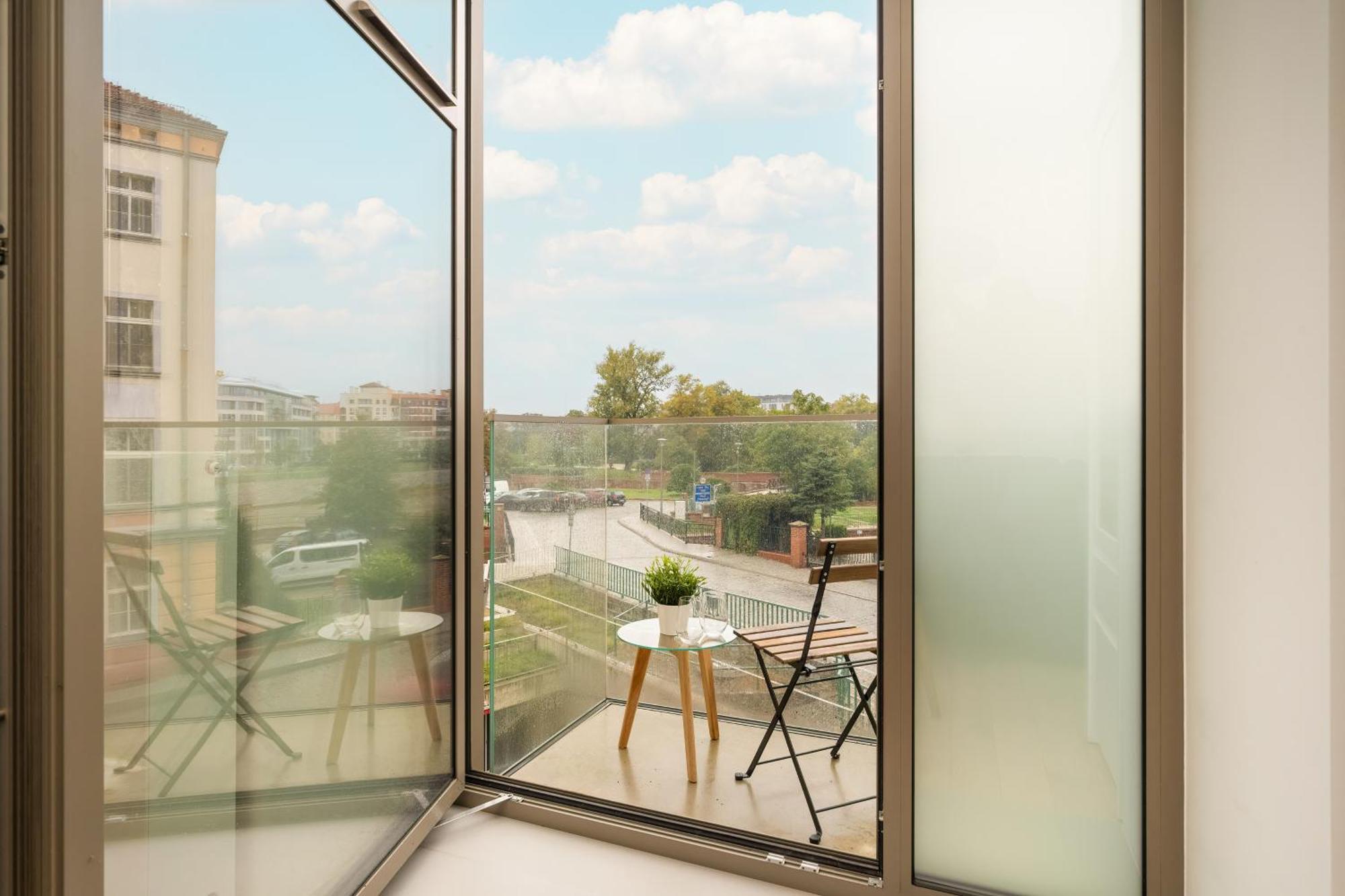 Eleganckie Studia Wyspa Slodowa By Noclegi Renters Breslavia Exterior foto