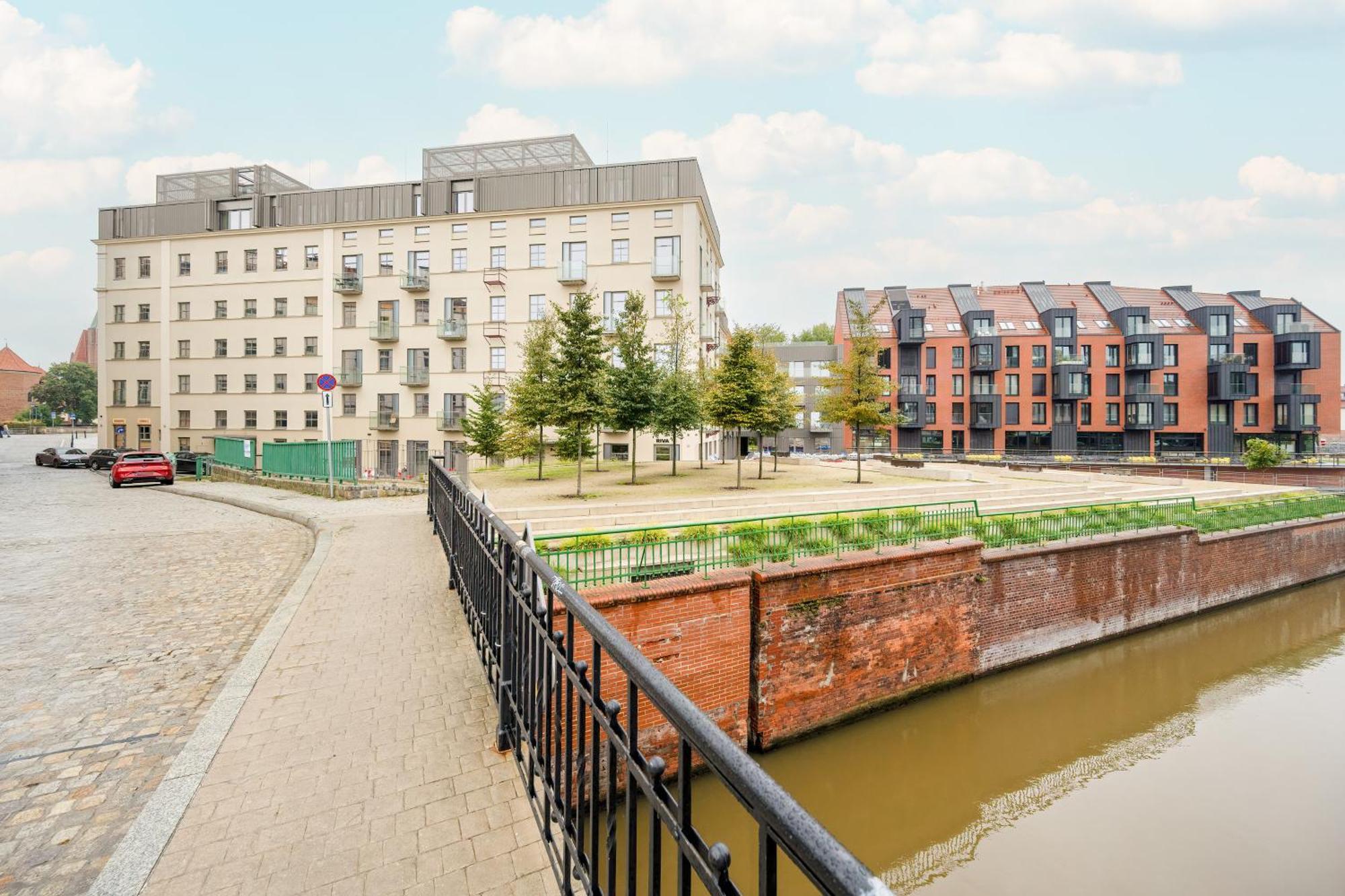 Eleganckie Studia Wyspa Slodowa By Noclegi Renters Breslavia Exterior foto